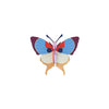 Plum Fringe Butterfly by Studio Roof