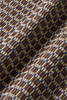 Checker placemat by Lorena Canals in a coffee-colored checkered pattern