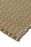 Checker placemat by Lorena Canals in moss green and natural tones