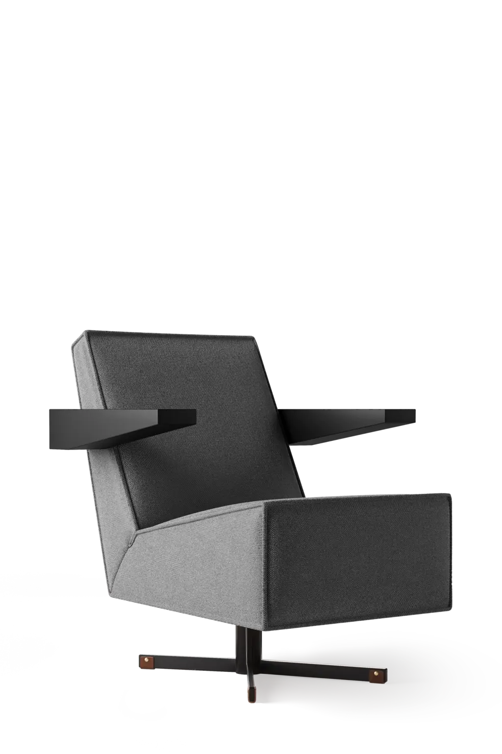 Pastoe Press Room Chair showing sleek wooden frame and cushioned seat, designed for comfortable seating in modern office spaces.