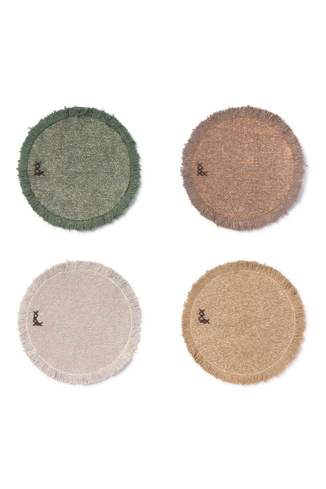 Stonewashed Coasters (Set of 8) by Lorena Canals