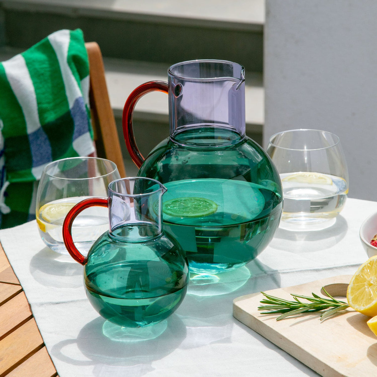Pablo Glass Jug - Large by Block Design