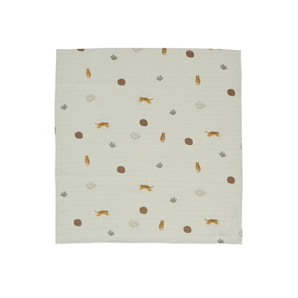Muslin Square - Tiger - Pack of 3 by OYOY MINI
