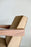 Close-up of the Pastoe Press Room Chair in nubuck upholstery, showcasing its sleek seating design and fine craftsmanship.