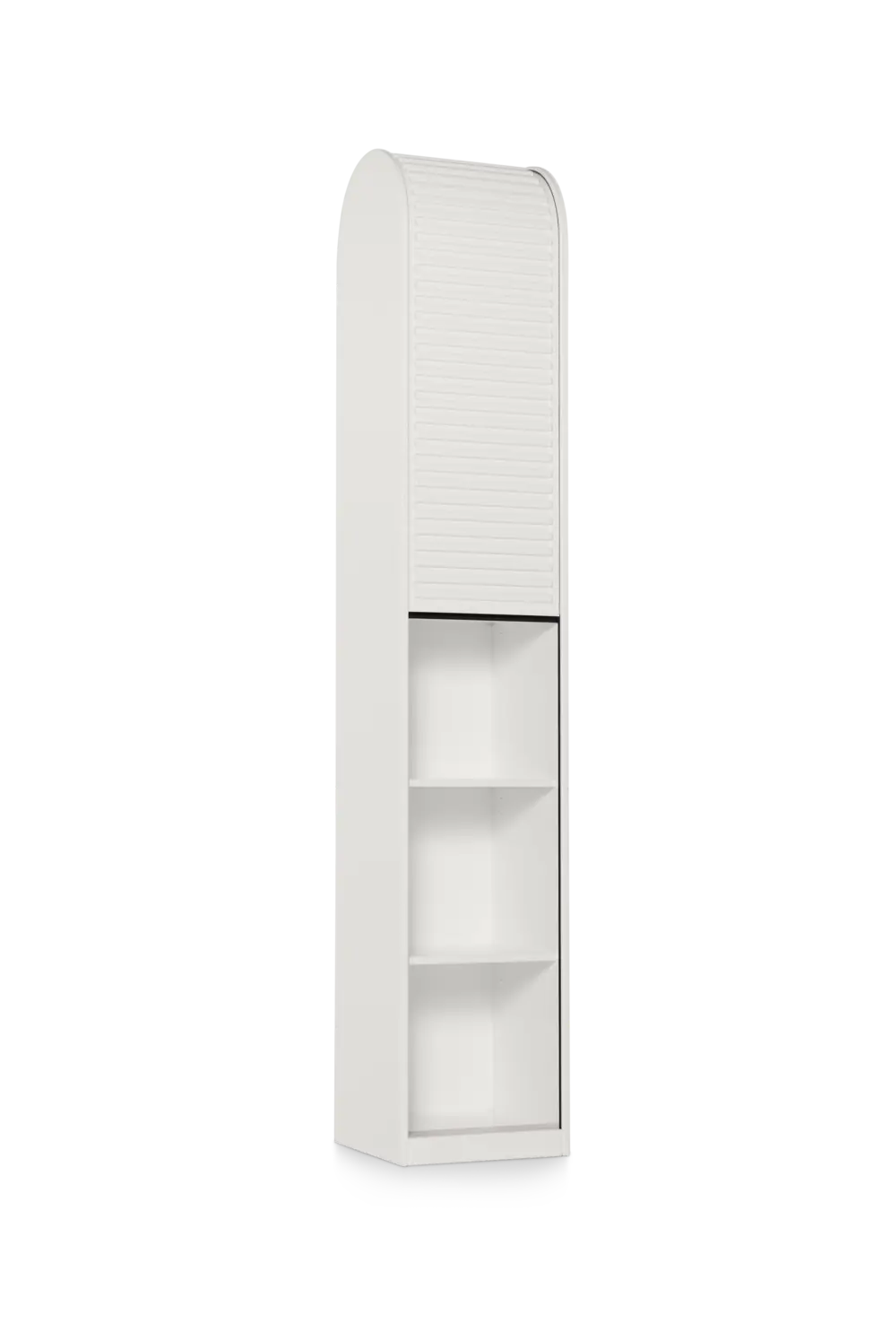 A'dammer storage unit by Pastoe featuring a sleek, modern design with a salt-colored finish and compact rectangular shape.
