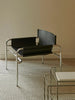 Black leather SZ14 armchair by Pastoe, stylish seating with a modern design and sleek appearance.
