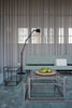 Tangled coffee table by Pastoe with a taupe finish, featuring a unique intertwined design, perfect for modern living rooms.