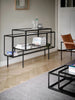 Pastoe Tangled Cabinet used as a modern storage coffee table with a unique, intricate design in a contemporary living space.