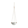 OYOY Pif Paf Puf hanging storage with one bowl in white textile design