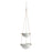 OYOY Pif Paf Puf hanging storage with two white bowls for organized accessories
