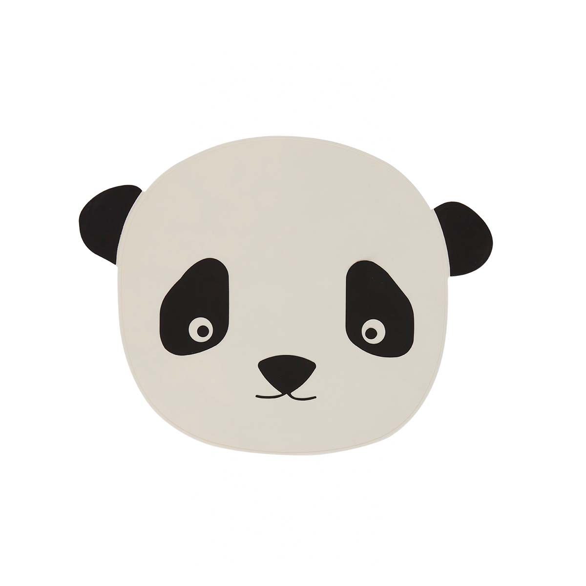 Placemat Panda - White/Black by OYOY MINI