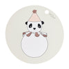 Panda Pompom Placemat by OYOY MINI