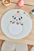 Panda Pompom Placemat by OYOY MINI