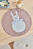 Rabbit Pompom Placemat by OYOY MINI