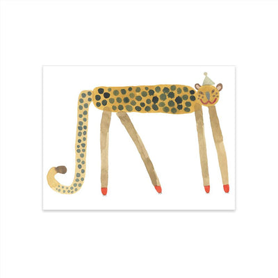 Smiling Leopard Elvis Poster by OYOY