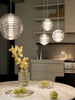 Press Medium Sphere Pendant by Tom Dixon