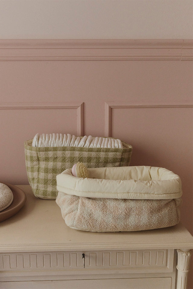 Quilted Basket by Lorena Canals