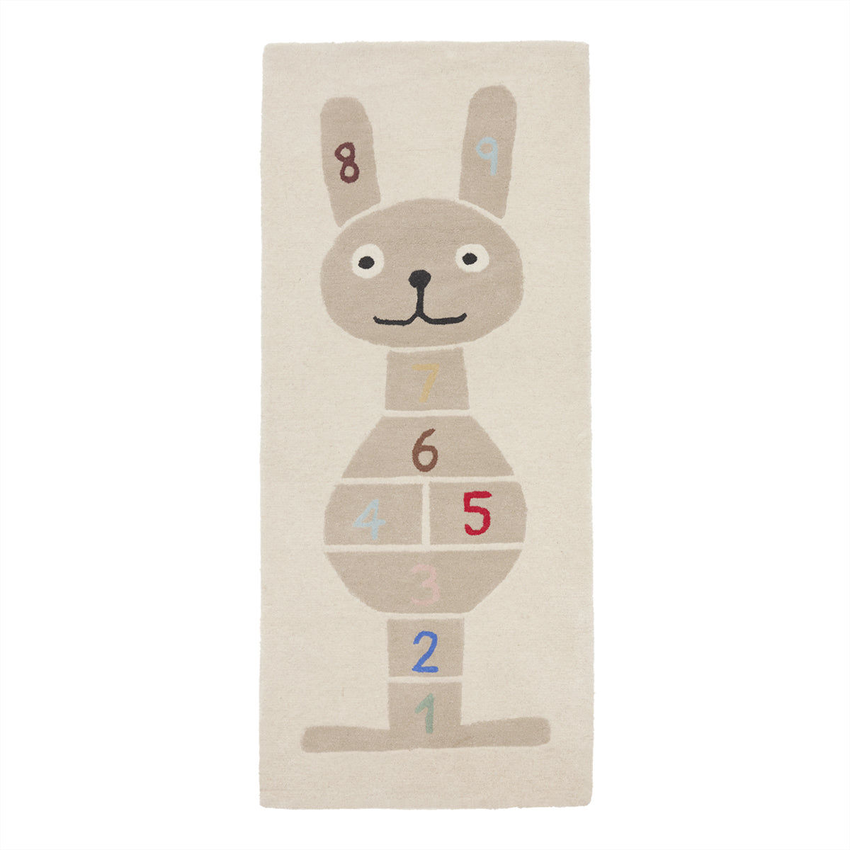 Rabbit Hopscotch Rug by OYOY MINI