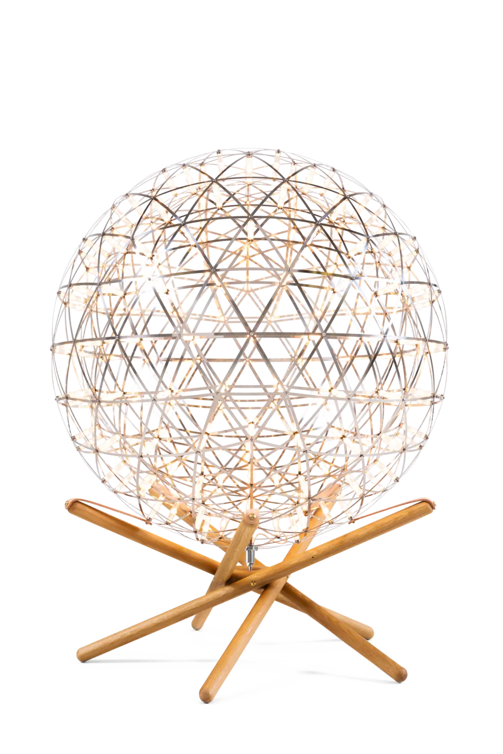 Lampadaire LED Raimond Tensegrity par Moooi