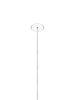 Recessed Lodes Micro Pure trimless LED light fixture with white finish, designed for modern lighting installations.