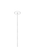 Recessed Lodes Micro Pure trimless LED light fixture with white finish, designed for modern lighting installations.