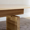 Plane Dining Table Rectangle 39.4" by Resident