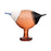 Birds by Toikka Blue Magpie 250X175 mm Seville Orange by Iittala