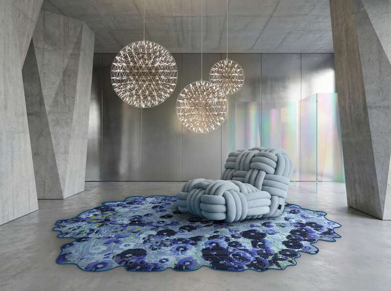 Rosetta Large from Digital Garden by Moooi Carpets