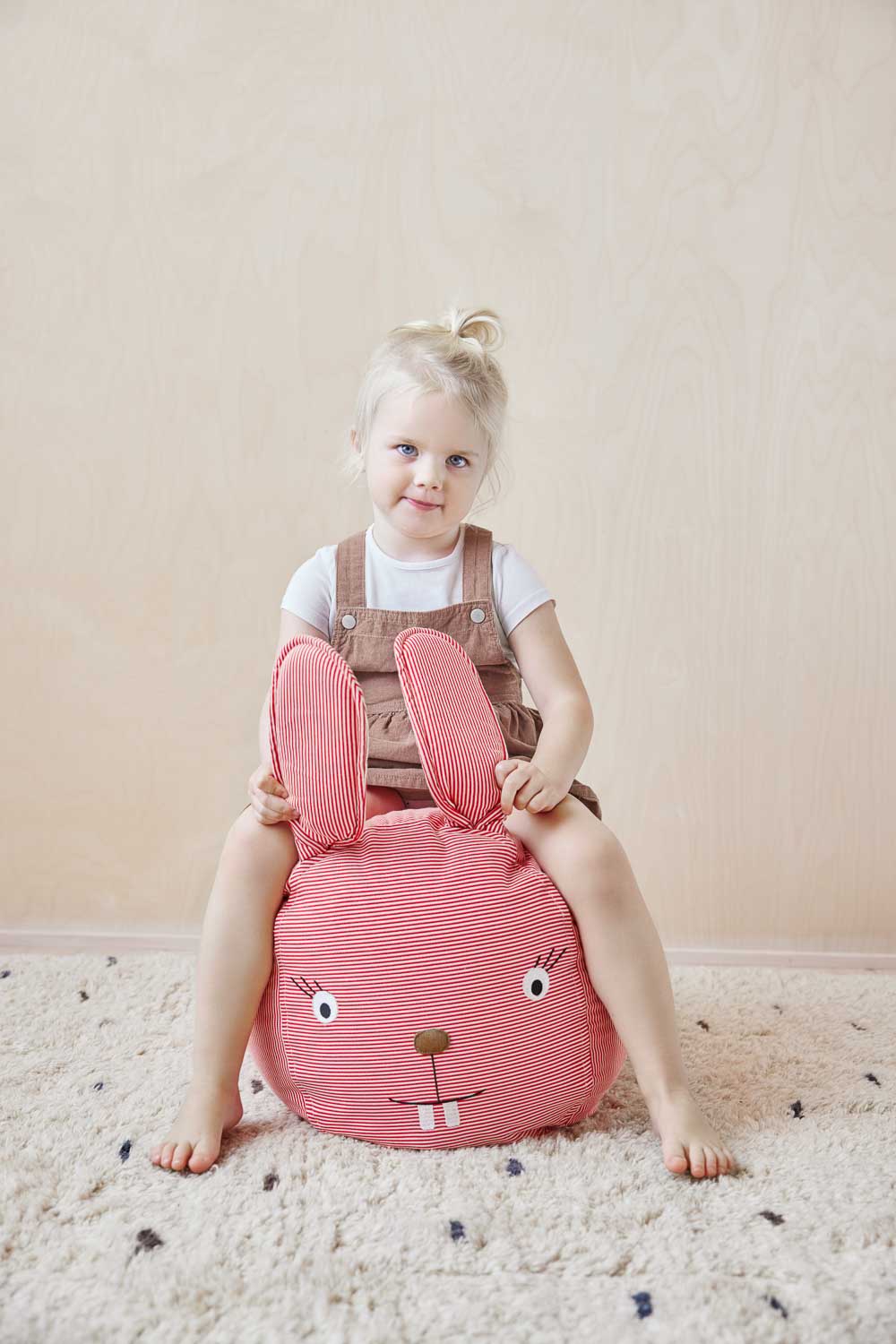 Rosy Rabbit - Ride on Beanbag by OYOY MINI