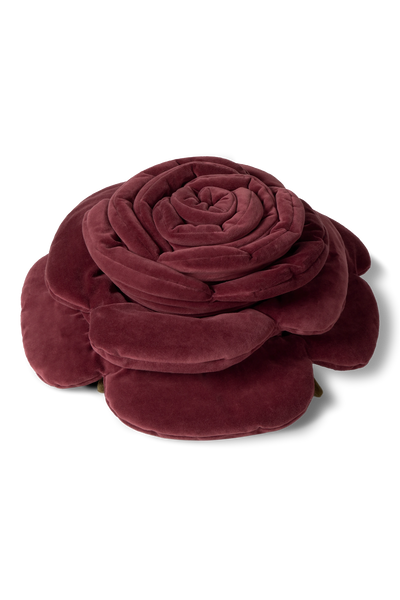 Rose Cushion by Lorena Canals in soft pink with a textured, decorative design