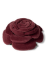 Rose Cushion by Lorena Canals in soft pink with a textured, decorative design