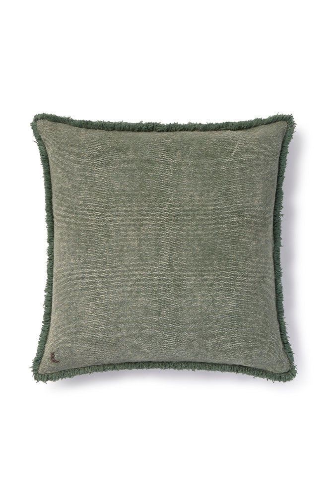 Stonewashed Square Cushion by Lorena Canals
