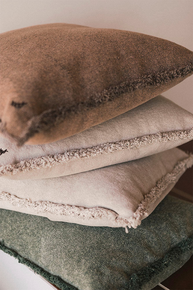 Stonewashed Rectangular Cushion by Lorena Canals