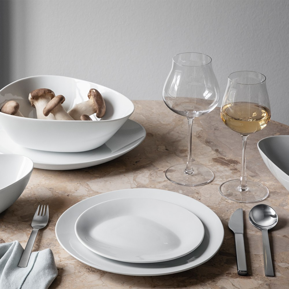 Sky Dinner Plate Set by Georg Jensen