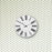 Roman wall clock by Arne Jacobsen showing a minimalist design with Roman numerals on a sleek wall.