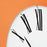 Roman Wall Clock by Arne Jacobsen, minimalist accessories with a sleek round face and Roman numeral markings, mounted on a wall.
