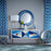 Blocks Hand-Knotted Rug by Jonathan Adler