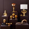 Brass Giant Horn Object by Jonathan Adler
