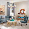 Belvedere Six-Light Chandelier by Jonathan Adler