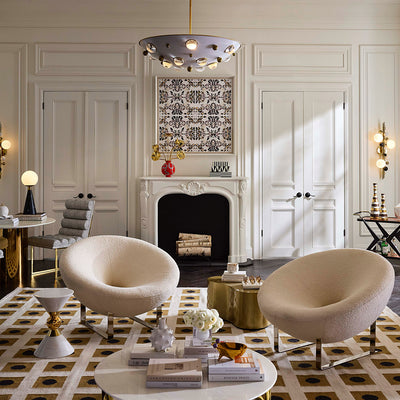 Saturn Lounge Chair - Olympus Ivory by Jonathan Adler