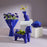 Cobalt Cat Vase by Jonathan Adler
