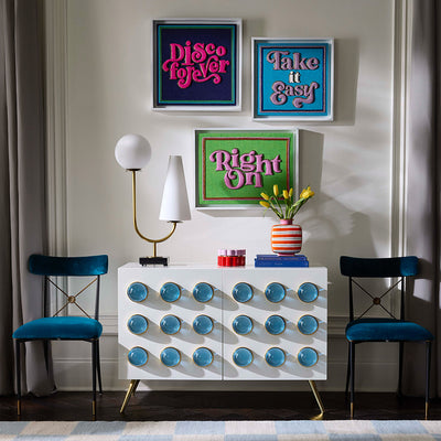 Take It Easy Beaded Art by Jonathan Adler