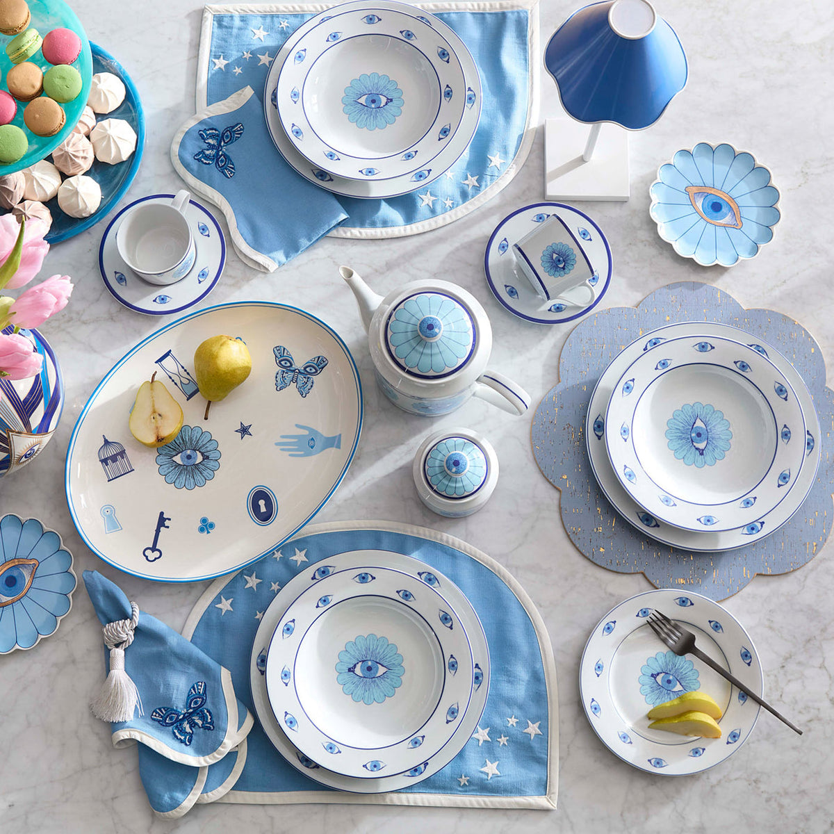 Como Tiered Tray by Jonathan Adler