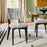 Rive Gauche Dining Chair - Stratus Black Ivory by Jonathan Adler