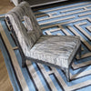Cocteau Slipper Chair Stratus - Black/Ivory by Jonathan Adler