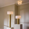Alphaville Floor Lamp - Honed Brass