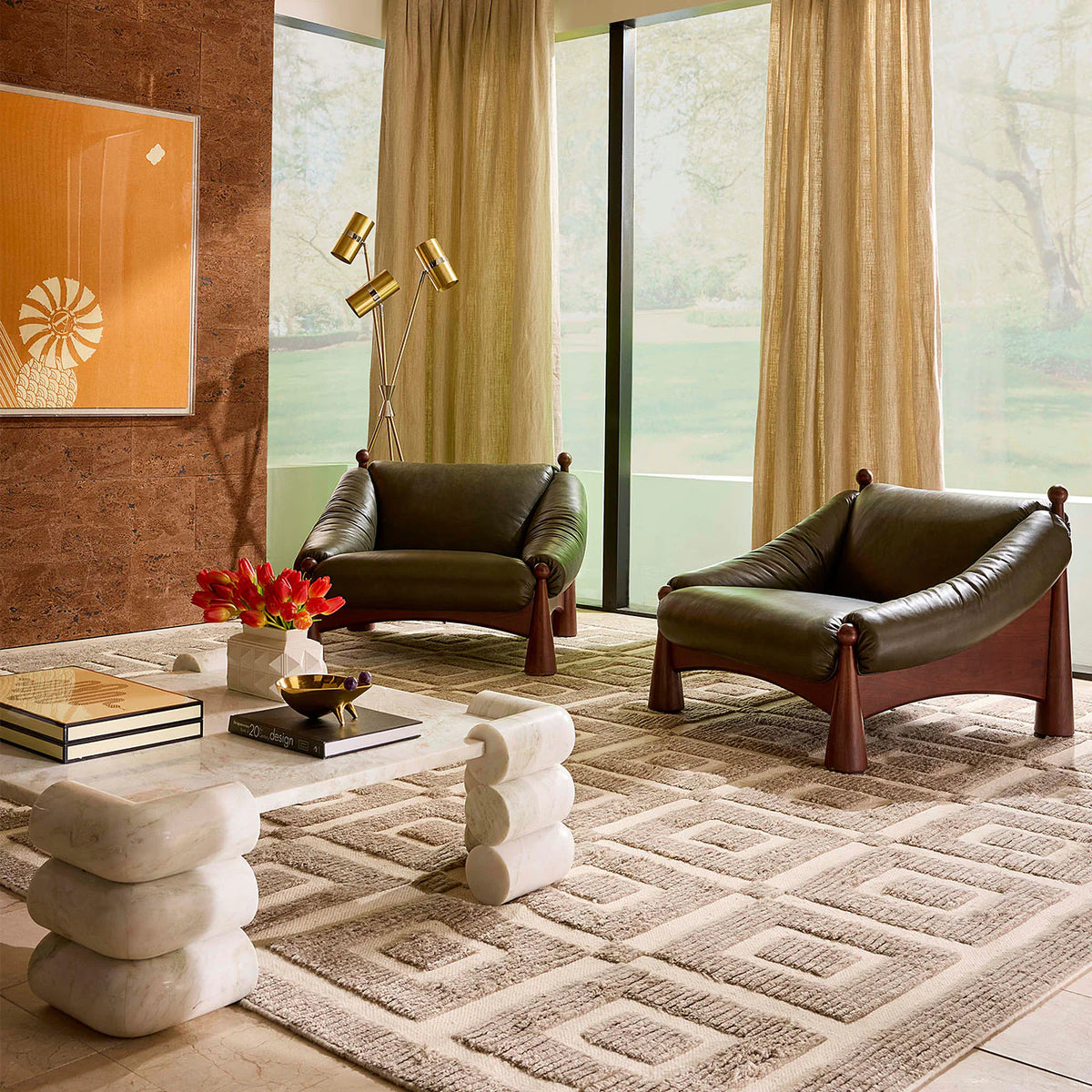 Ipanema Lounge Chair by Jonathan Adler