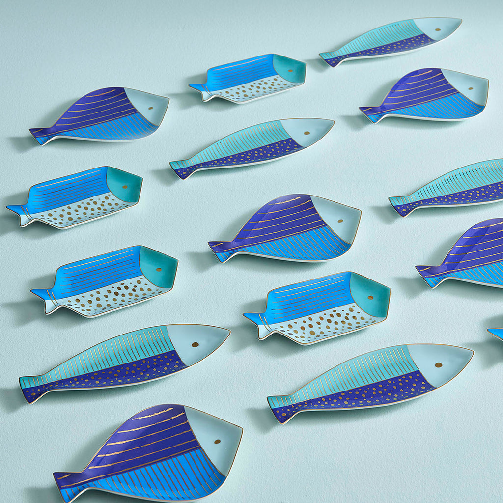 School of Fish Square Tray by Jonathan Adler — The Modern Shop