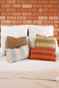 Lines Square Cushion by Lorena Canals