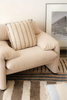 Lines Square Cushion by Lorena Canals